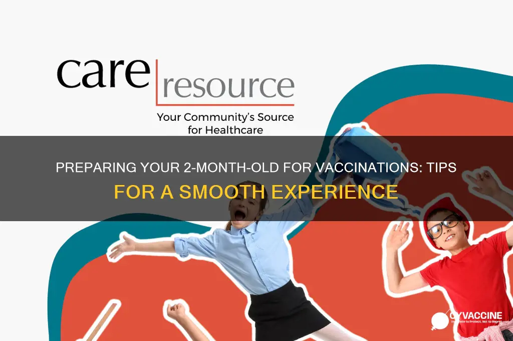 how to prepare for my 2 month old vaccinations