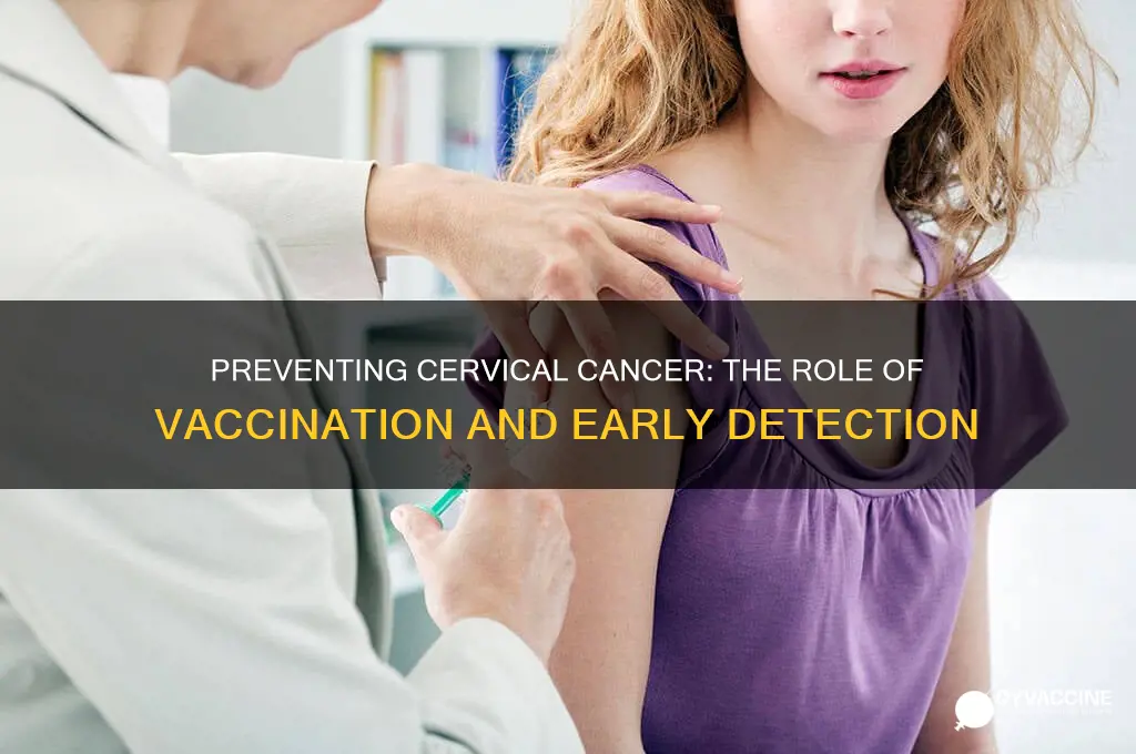 how to prevent cervical cancer vaccine
