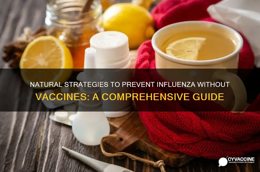 how to prevent influenxa without vaccines