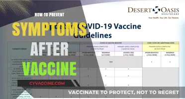 Post-Vaccine Care: Tips to Minimize Side Effects and Stay Healthy