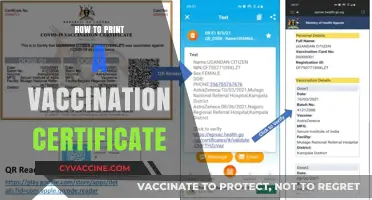 Easy Steps to Print Your Vaccination Certificate: A Quick Guide