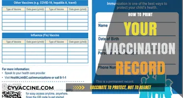 Print Your Vaccination Record: A Step-by-Step Guide for Easy Access