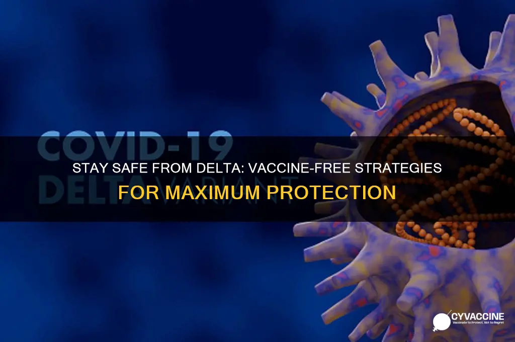 how to protect yourself from delta variant without vaccine