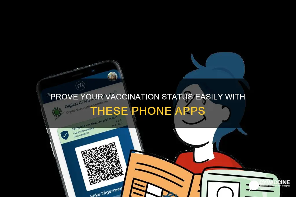 how to prove vaccination on phone