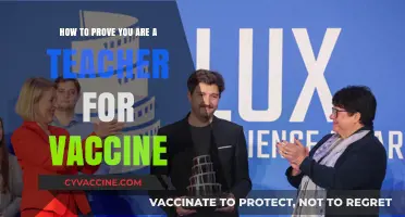 Proving Teacher Status for Vaccine Access: A Step-by-Step Guide