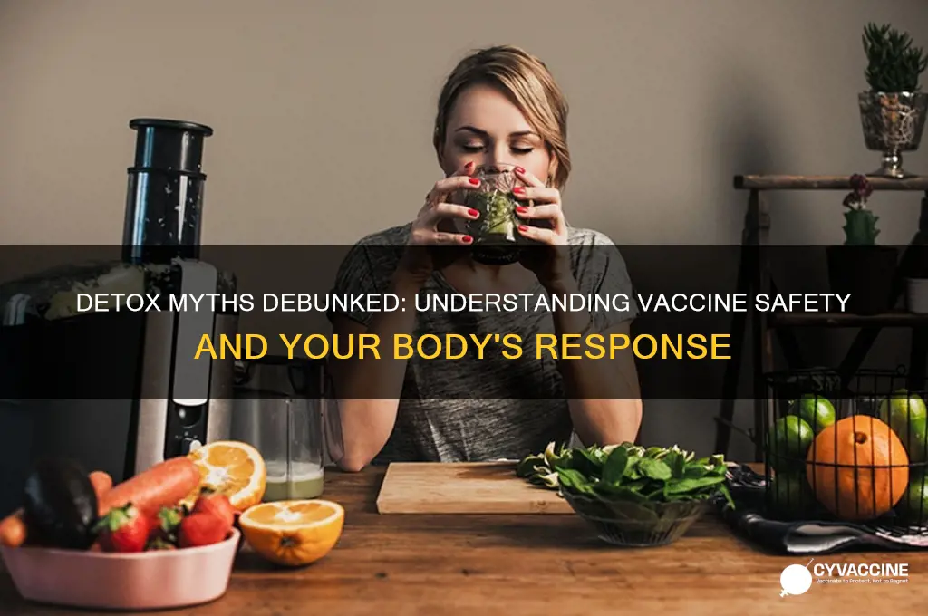 how to purge the vaccine from your system