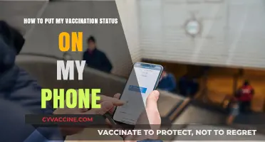 Easily Display Your Vaccination Status on Your Phone: A Quick Guide