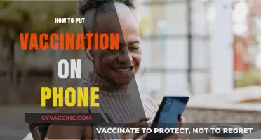 How to Add Your Vaccination Record to Your Phone Easily