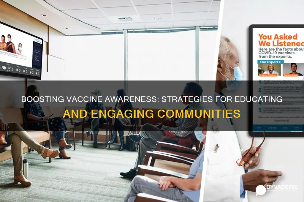 how to raise awareness for vaccines