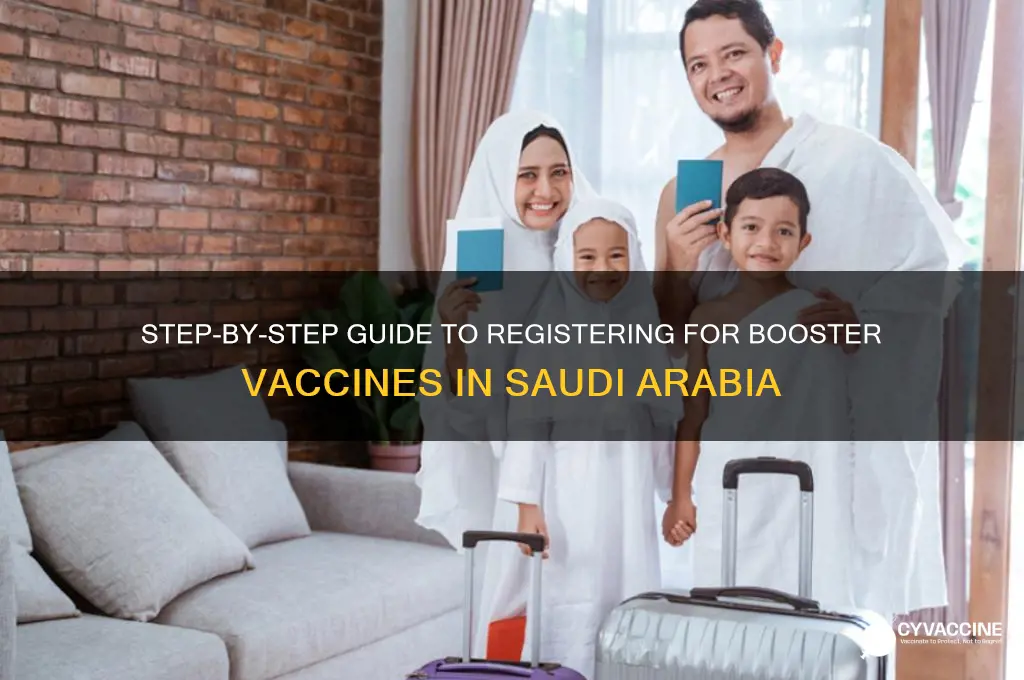 how to register booster vaccine in saudi arabia