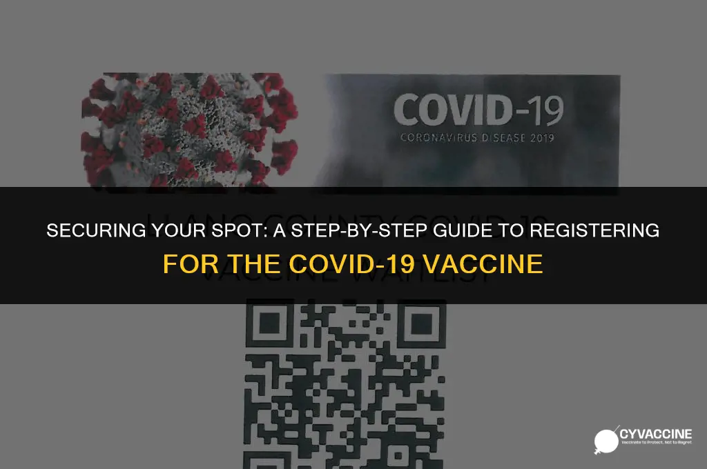 how to register for 1c vaccine