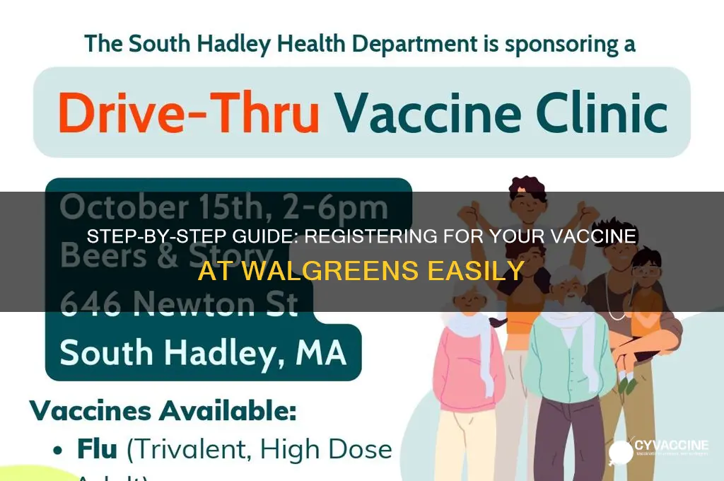 how to register for a vaccine at walgreens