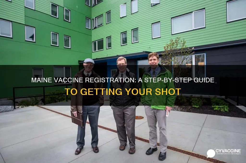 how to register for a vaccine in maine