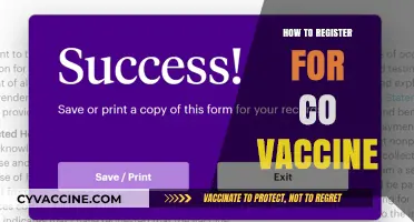 Securing Your Spot: A Step-by-Step Guide to CO Vaccine Registration