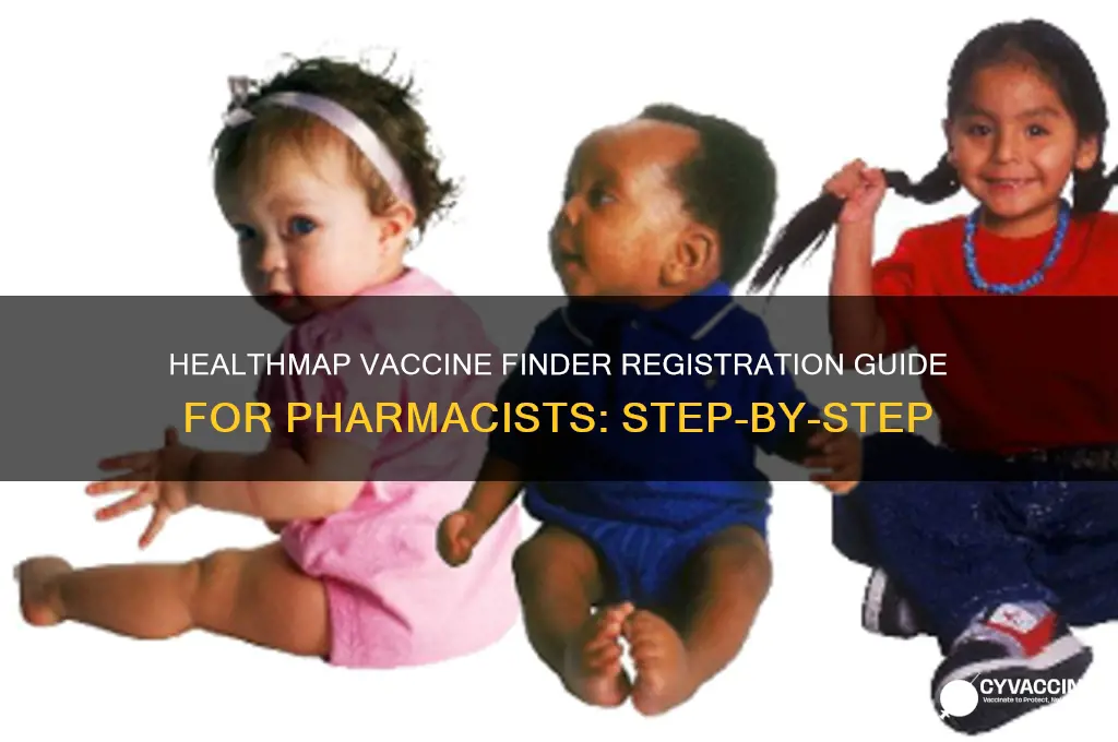 how to register for healthmap vaccine finder for pharmacists
