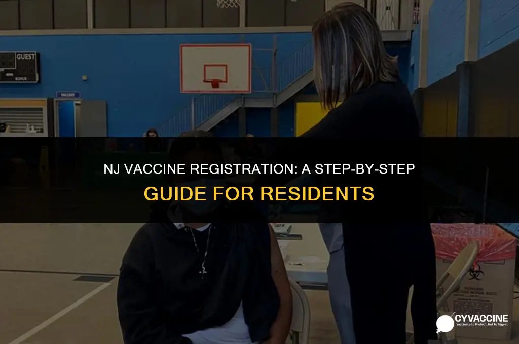 how to register for nj vaccine