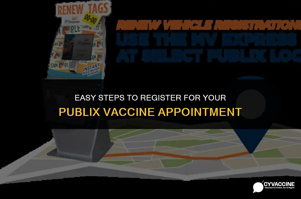 how to register for publix vaccine