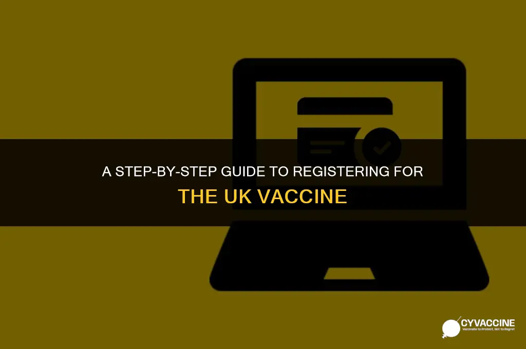 how to register for uk vaccine