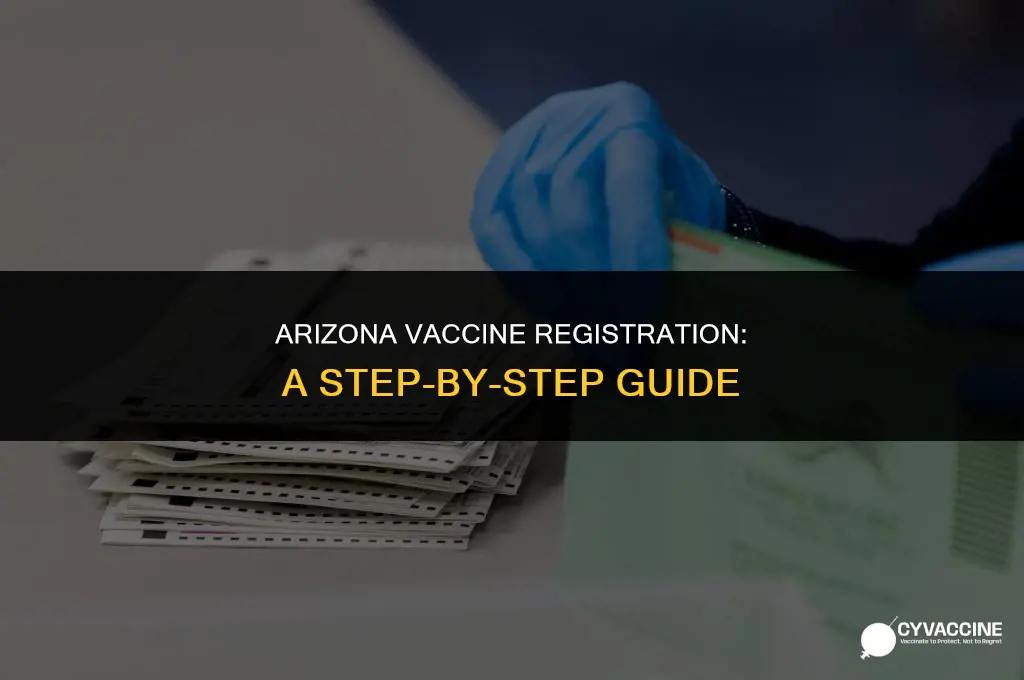 how to register for vaccine arizona