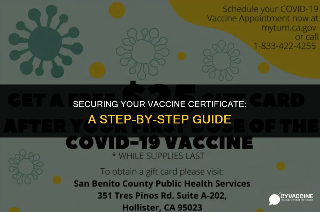 how to register for vaccine certificate