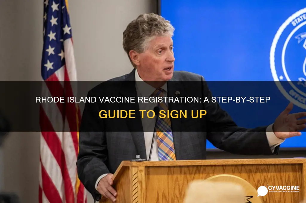 how to register for vaccine in rhode island