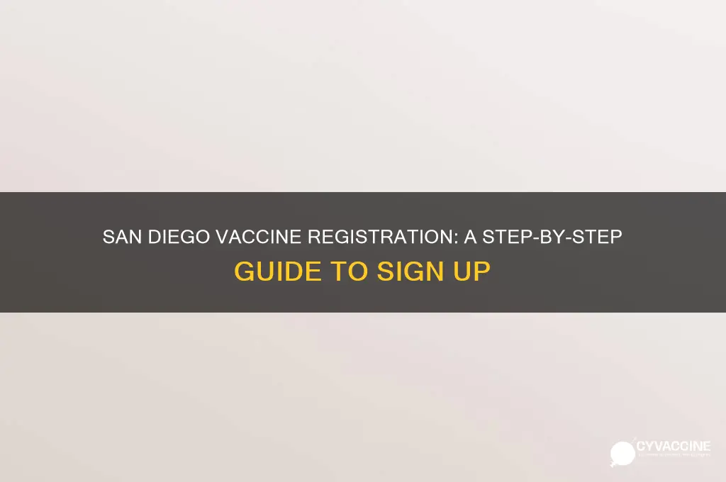 how to register for vaccine in san diego