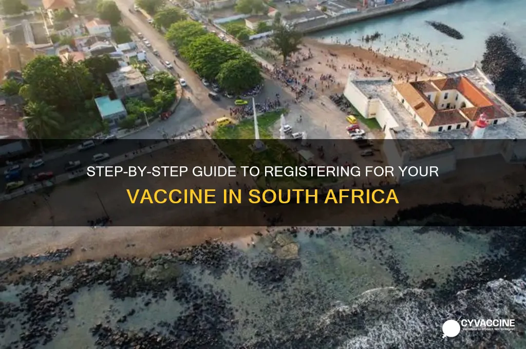 how to register for vaccine in south africa