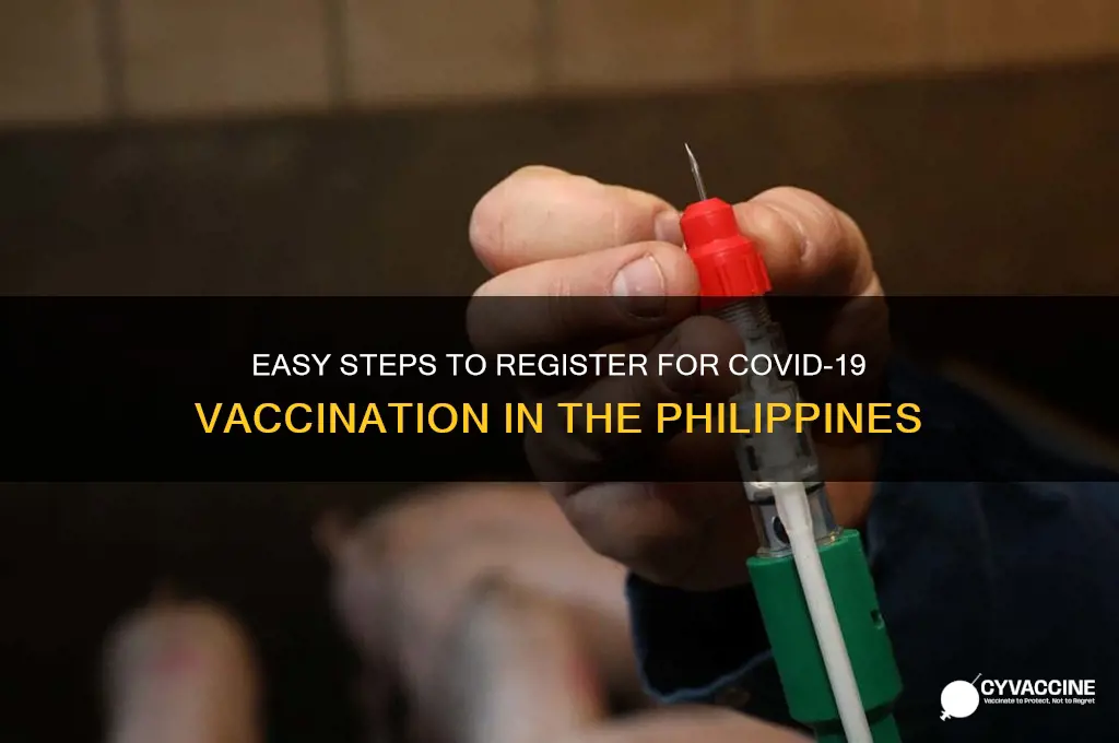 how to register for vaccine in the philippines