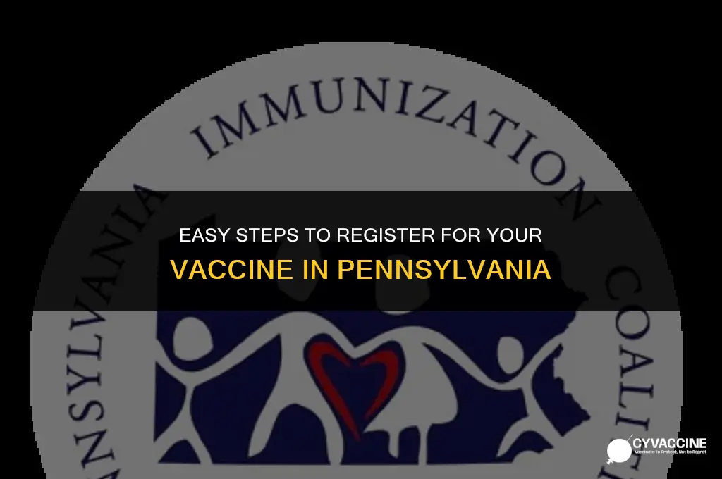 how to register for vaccine pa