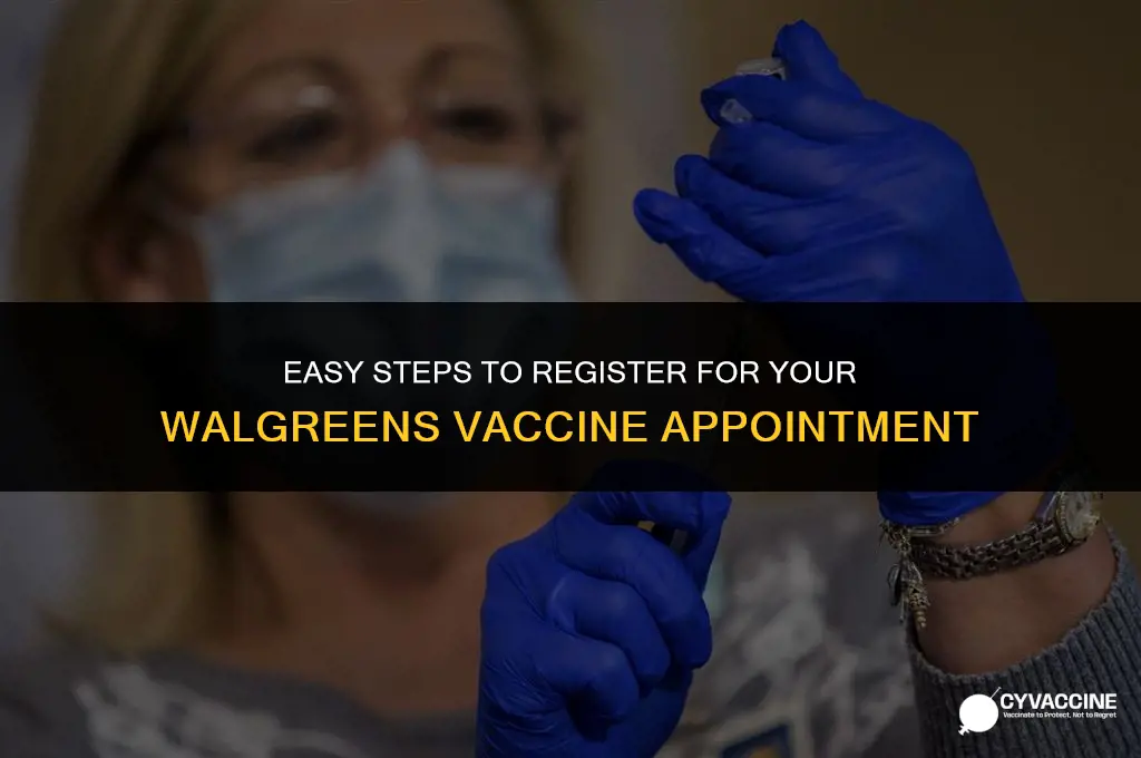how to register for walgreens vaccine