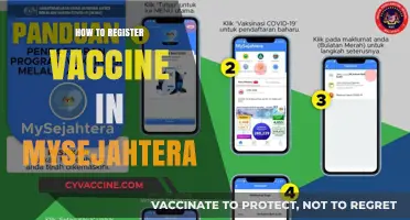 A Step-by-Step Guide to Registering Your Vaccine on MySejahtera