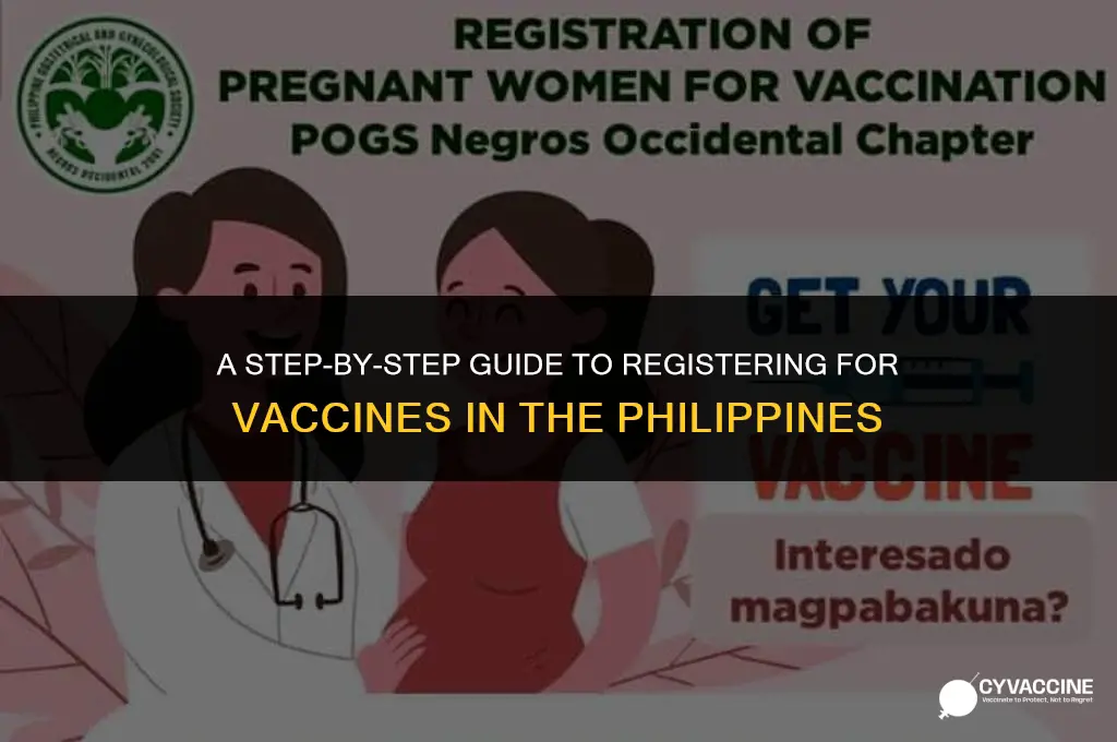 how to register vaccine in philippines