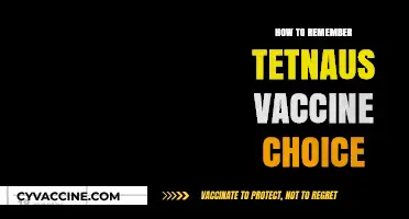Choosing the Right Tetanus Vaccine: A Simple Guide to Remember