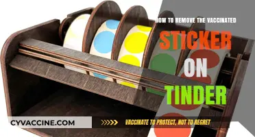 Removing the Vaccinated Sticker on Tinder: A Step-by-Step Guide
