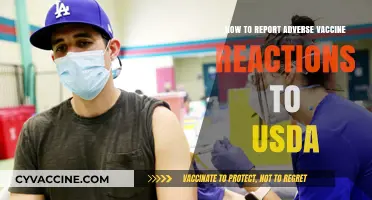Reporting Adverse Vaccine Reactions to USDA: A Step-by-Step Guide