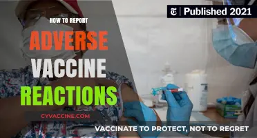 Reporting Adverse Vaccine Reactions: A Comprehensive Guide