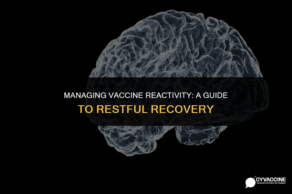 how to rest reactivity to vaccines