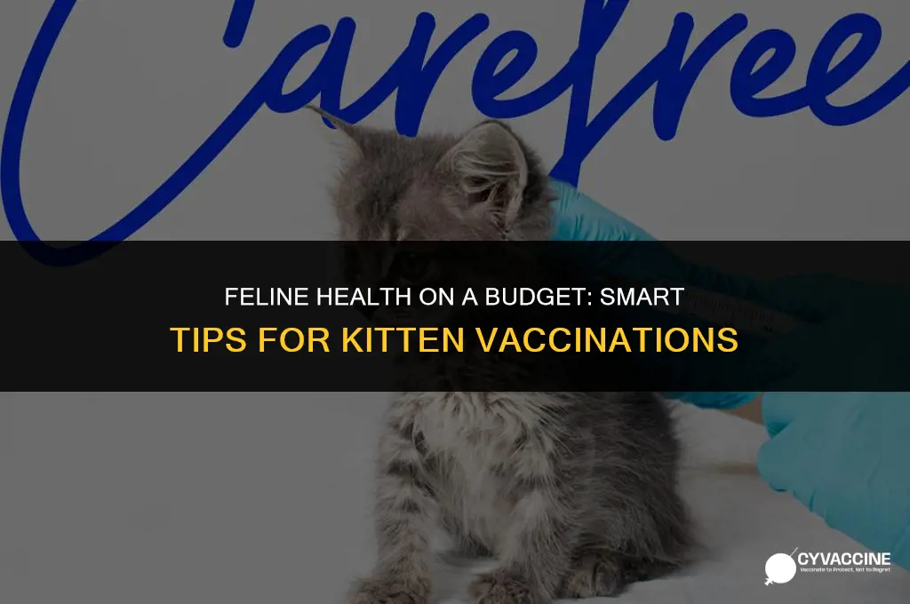 how to save on kitten vaccinate