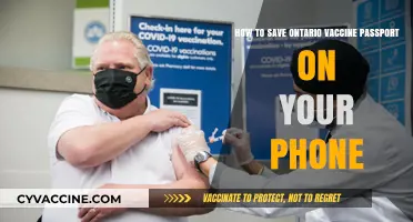 Save Your Ontario Vaccine Passport on Your Phone: A Quick Guide