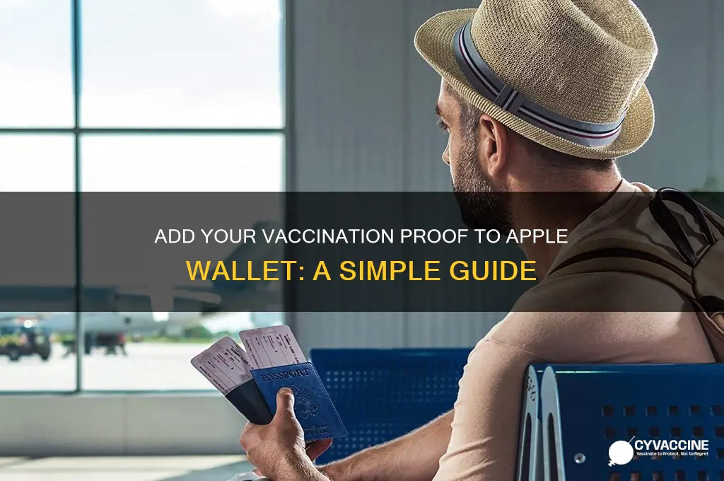 how to save proof of vaccination to apple wallet