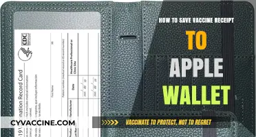 Save Your Vaccine Receipt to Apple Wallet: A Quick Guide