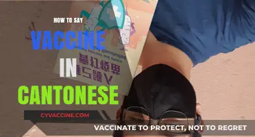 Jabbing into Cantonese: Your Guide to Vaccine Vocabulary