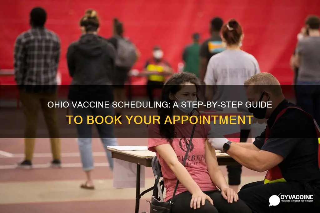 how to schedule a vaccine appointment in ohio