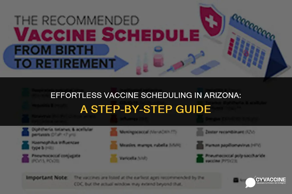 how to schedule vaccine in az
