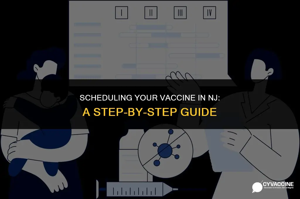 how to schedule vaccine in nj