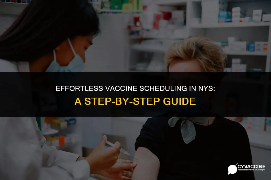 how to schedule vaccine in nys
