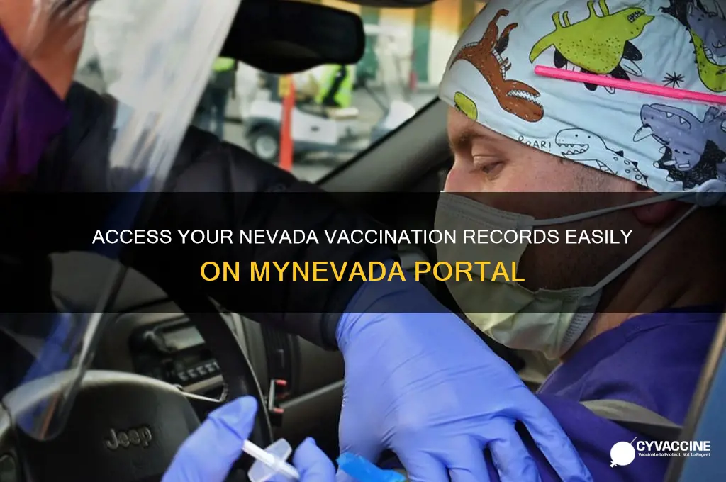 how to see your vaccination records on my nevada