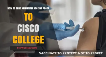Submit Your Meningitis Vaccine Proof to Cisco College: A Step-by-Step Guide
