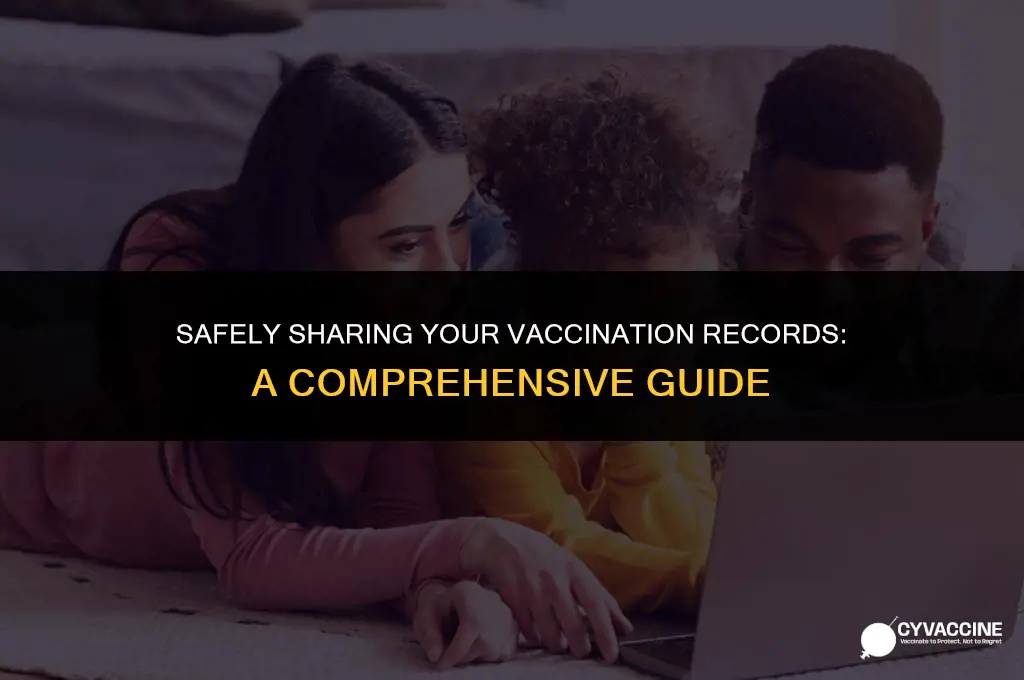 how to share your vaccination records