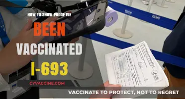 How to Show Proof of Vaccination Using Form I-693